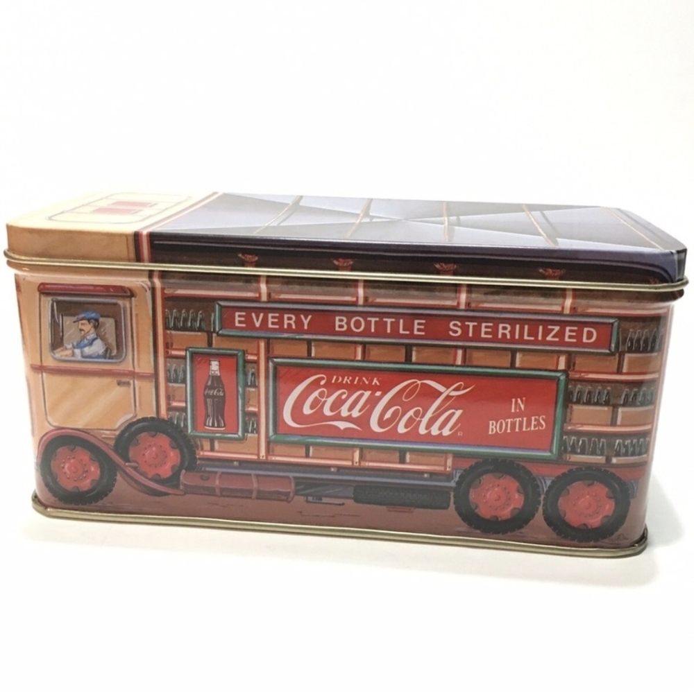Vintage 1993 Bristolware Coca-Cola Delivery Truck Tin